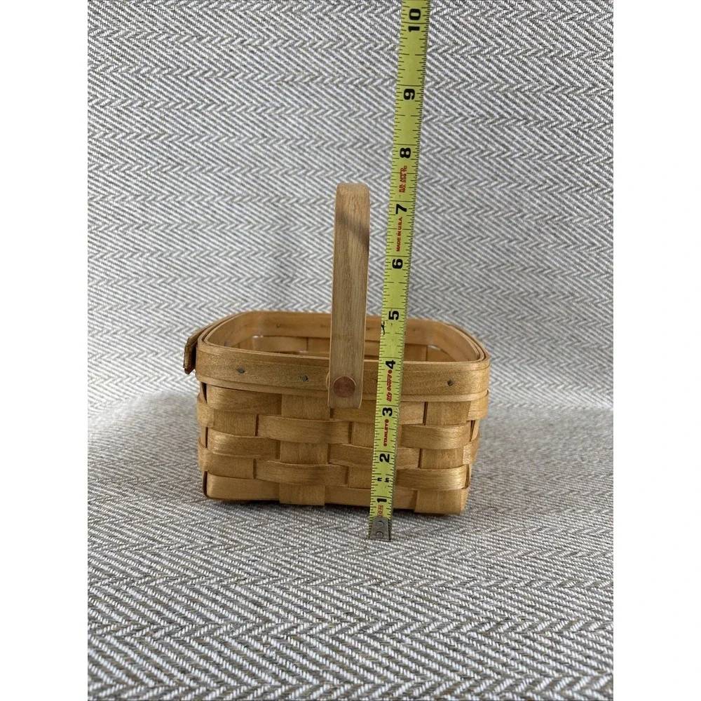 Royce Craft Swing Handle Basket Strawberry Country Troy Ohio Fulton Farms 1992